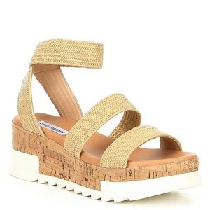 Bandi Natural Raffia Steve Madden sandals